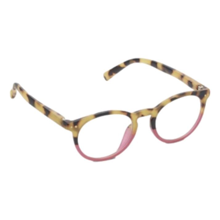 Rumor Peepers - Tokyo Tortoise/Pink Reading Glasses Peepers 