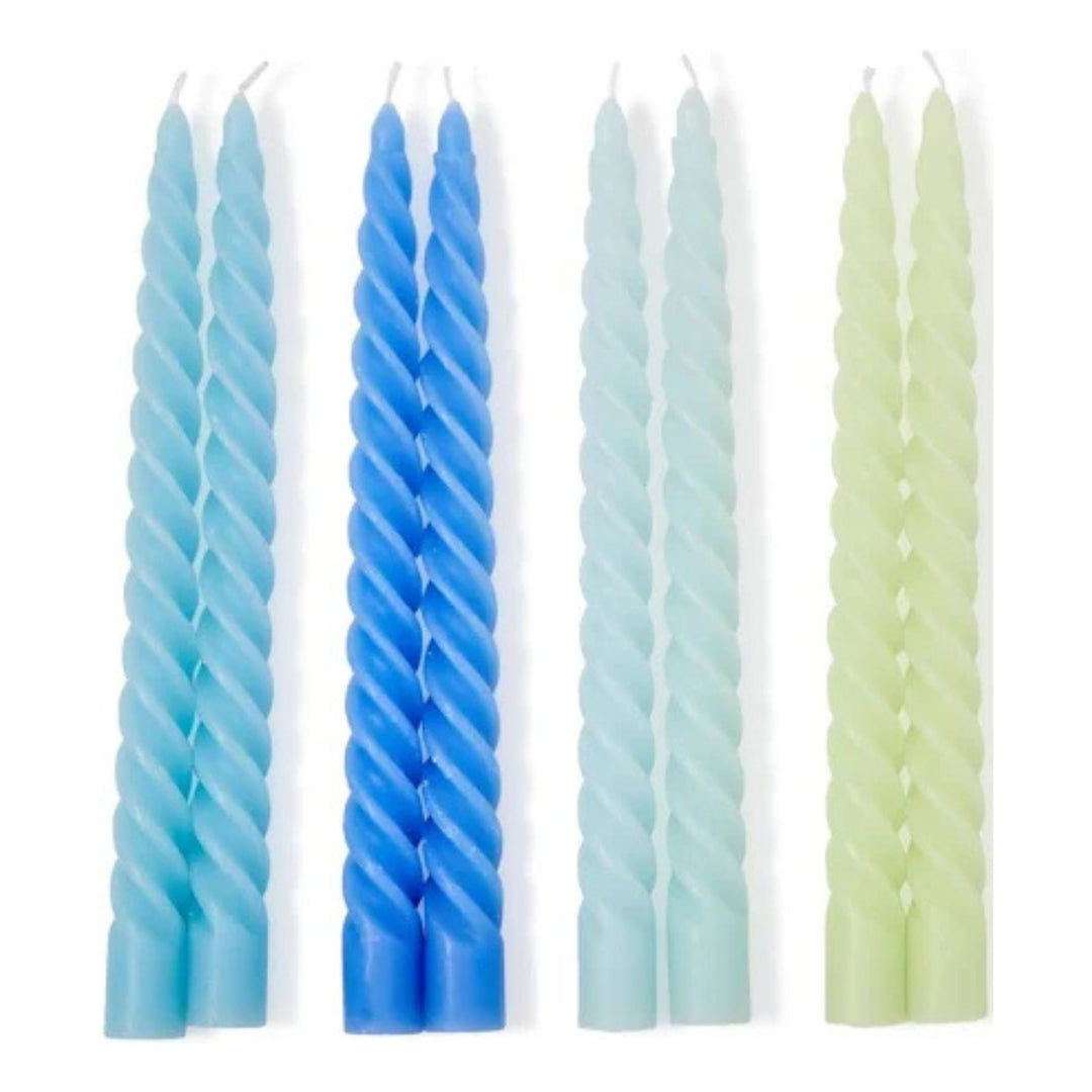 S/2 Taper Candles Candlestick Two's Company 