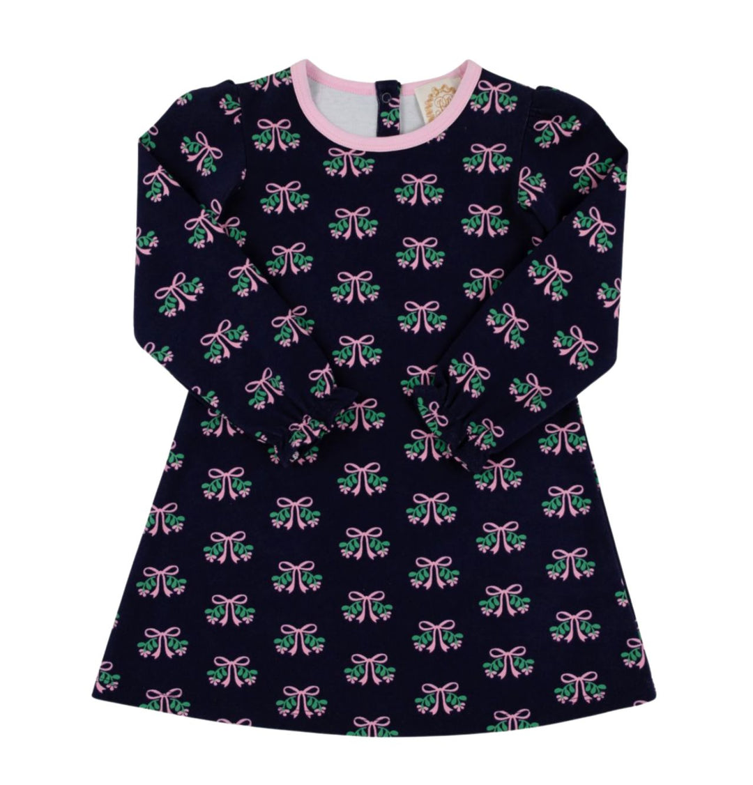 Sadie Sweatshirt Dress - Beloved Bows Pier Party Pink Girl Dress Beaufort Bonnet 