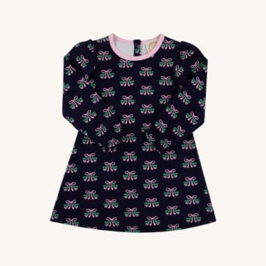 Sadie Sweatshirt Dress - No Collar - Beloved Bows Pier Party Pink Girl Dress Beaufort Bonnet 