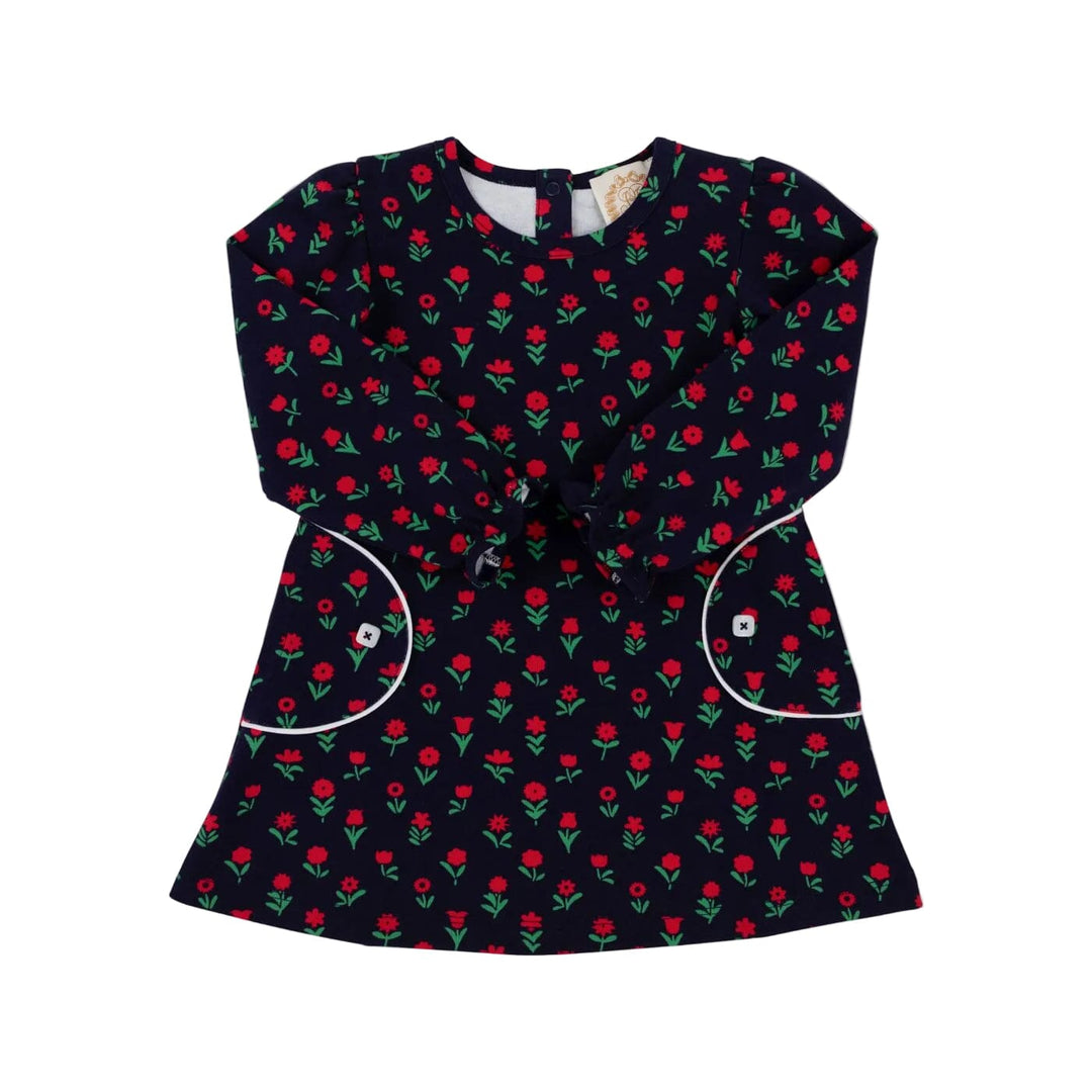 Sadie Sweatshirt Dress - Prescott Farm Flowers Girl Dress Beaufort Bonnet 2T 