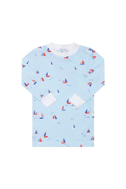 Sailing Boats Pajamas Girl Pajamas Nella Pima 