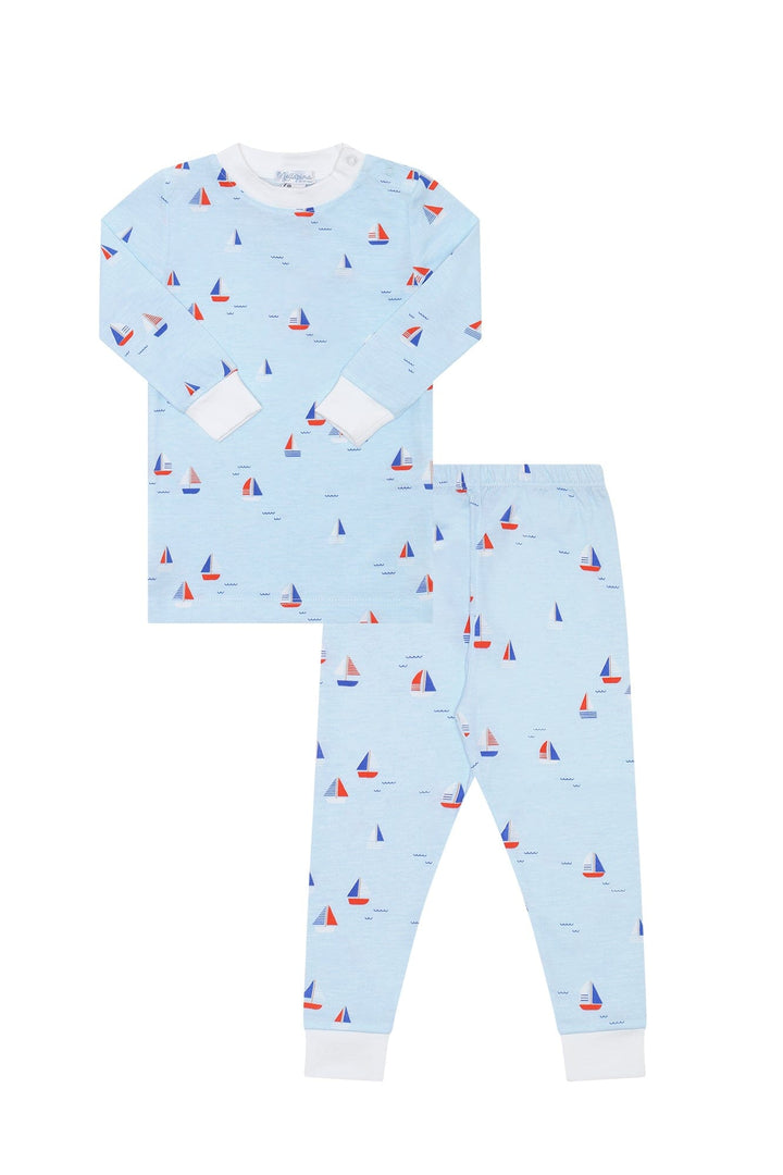 Sailing Boats Pajamas Girl Pajamas Nella Pima 
