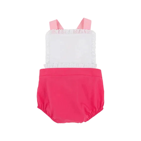 Sally Sunsuit - Broadcloth Girl Bubble Beaufort Bonnet 