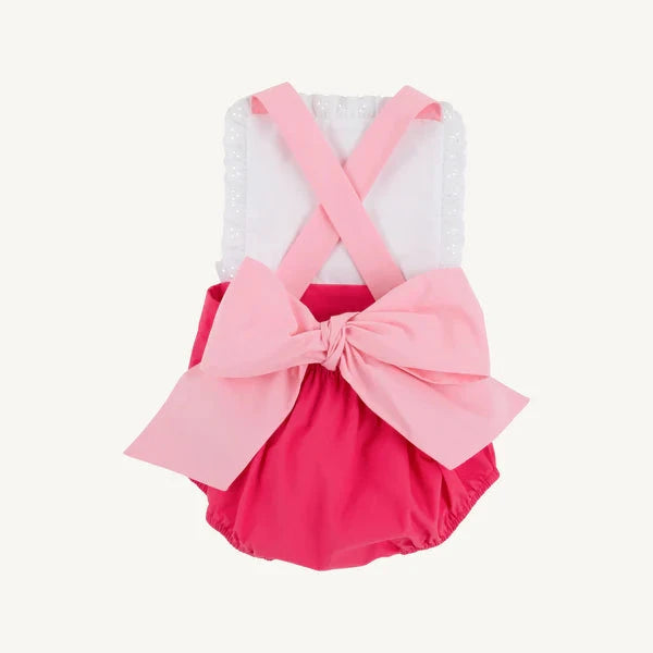 Sally Sunsuit - Broadcloth Girl Bubble Beaufort Bonnet 