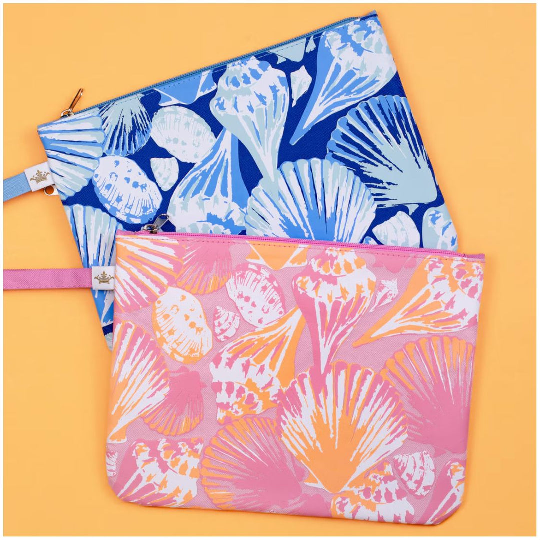 Sanibel Blossom & Pink Wet/Dry Bag Cosmetic/Accessories Bags The Royal Standard 