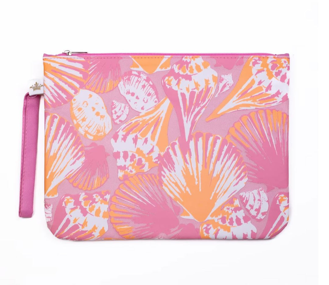 Sanibel Blossom & Pink Wet/Dry Bag Cosmetic/Accessories Bags The Royal Standard 