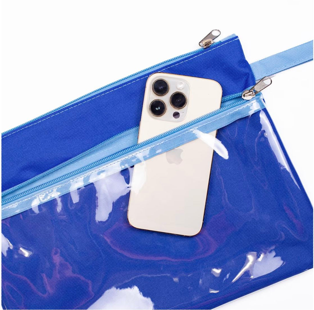 Sanibel Sapphire & Palace Wet/Dry Bag Cosmetic/Accessories Bags The Royal Standard 