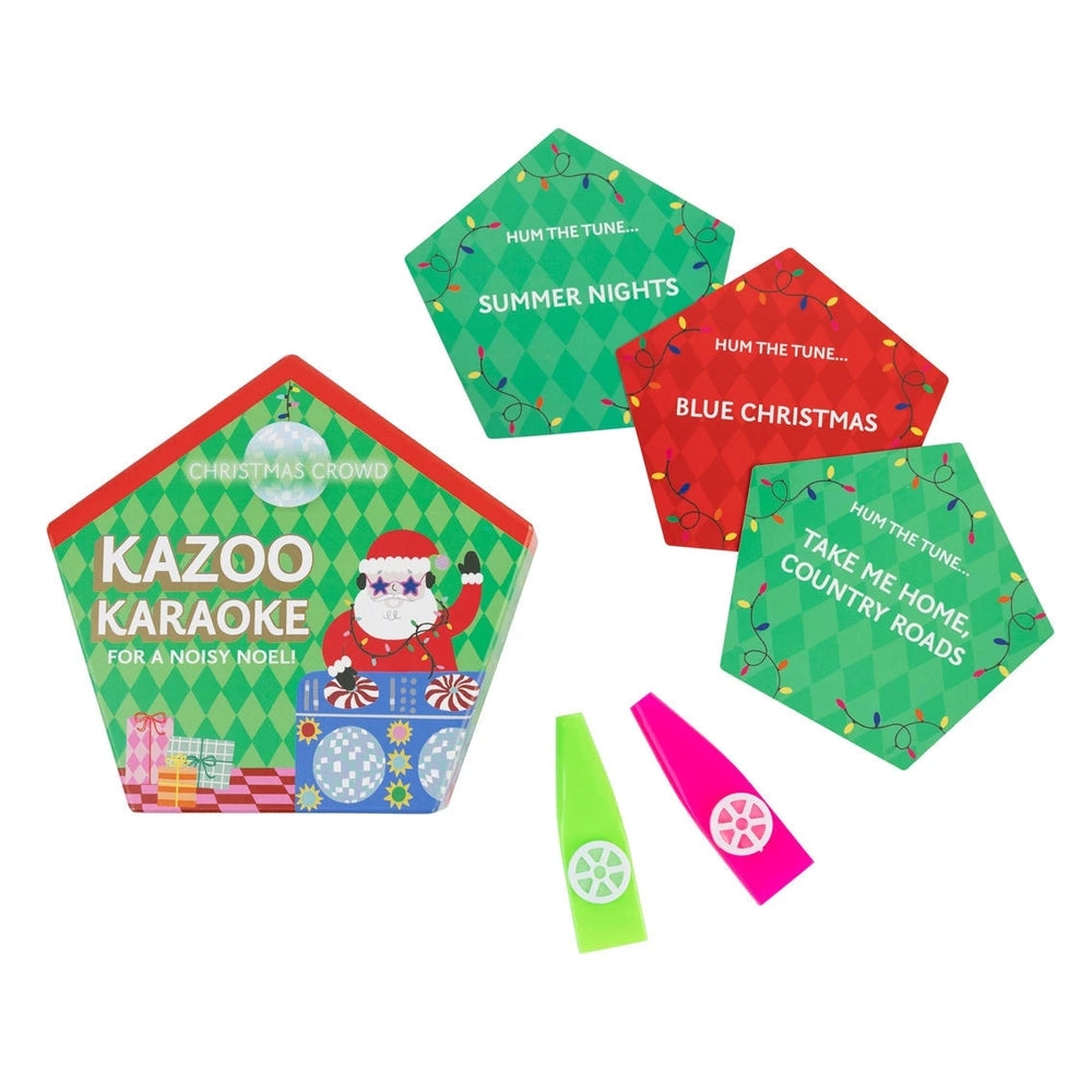 Santa Kazoo Karaoke Game Activity Toy Talking Tables 