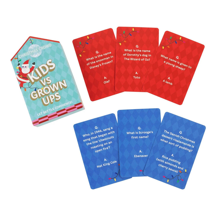 Santa Kids Vs Grown Ups Family Game Activity Toy Talking Tables 