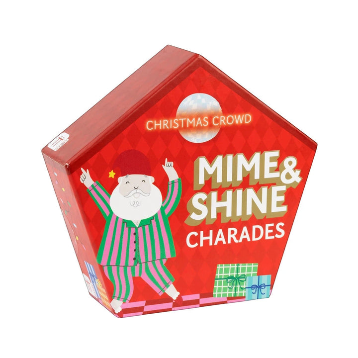 Santa Mime & Shine Charades Game Activity Toy Talking Tables 
