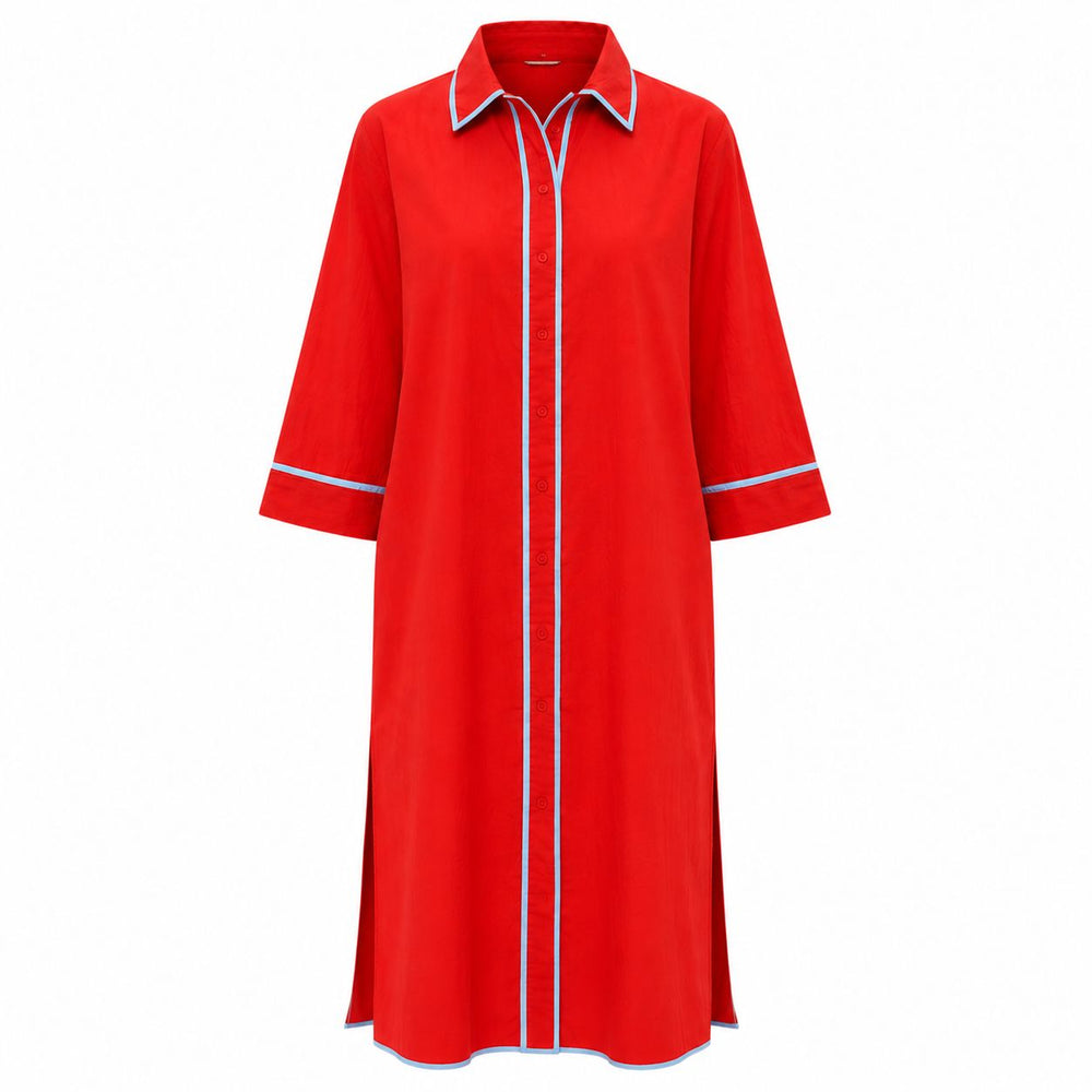 Sara Dress - Poppy Womens Dress Navy Bleu 
