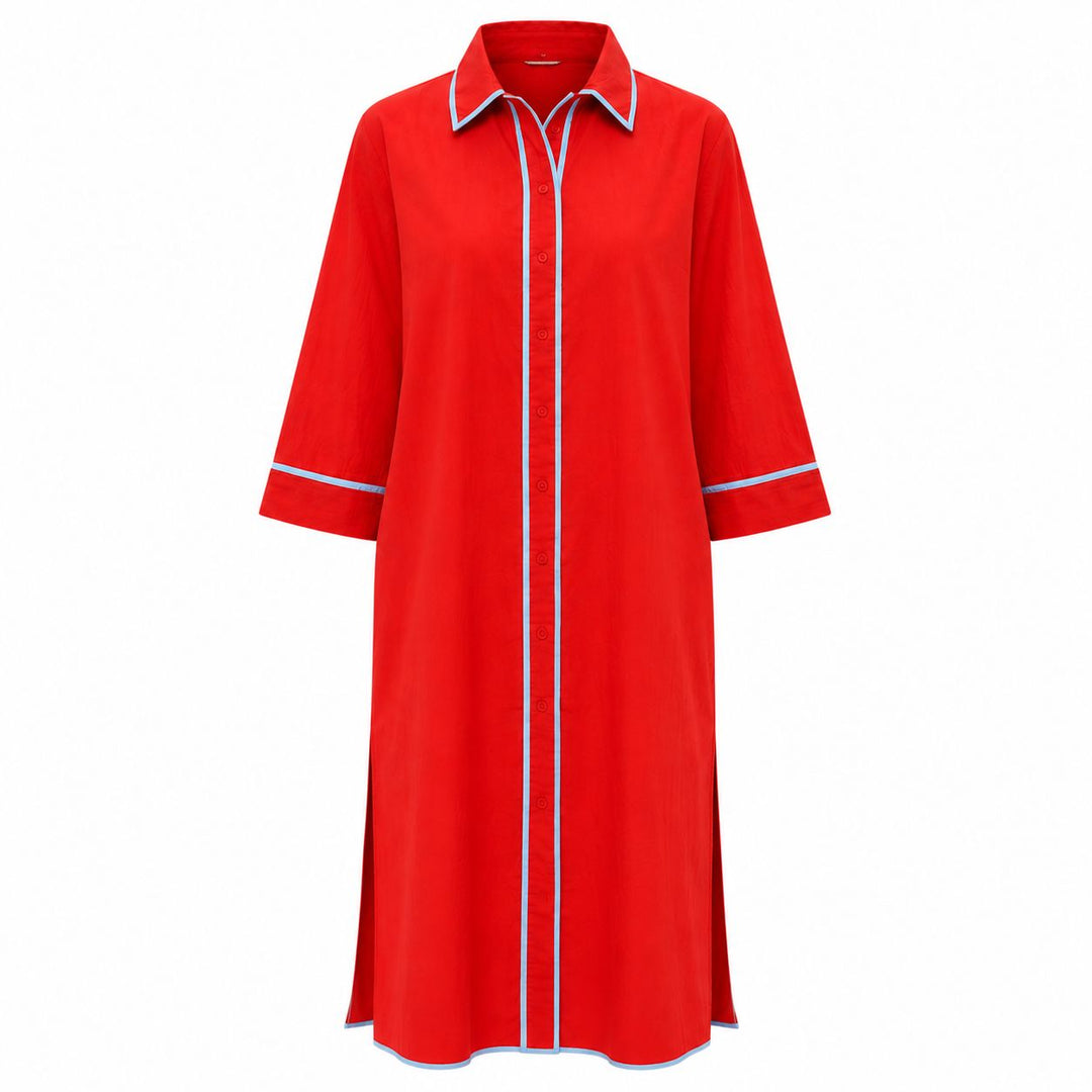 Sara Dress - Poppy Womens Dress Navy Bleu 