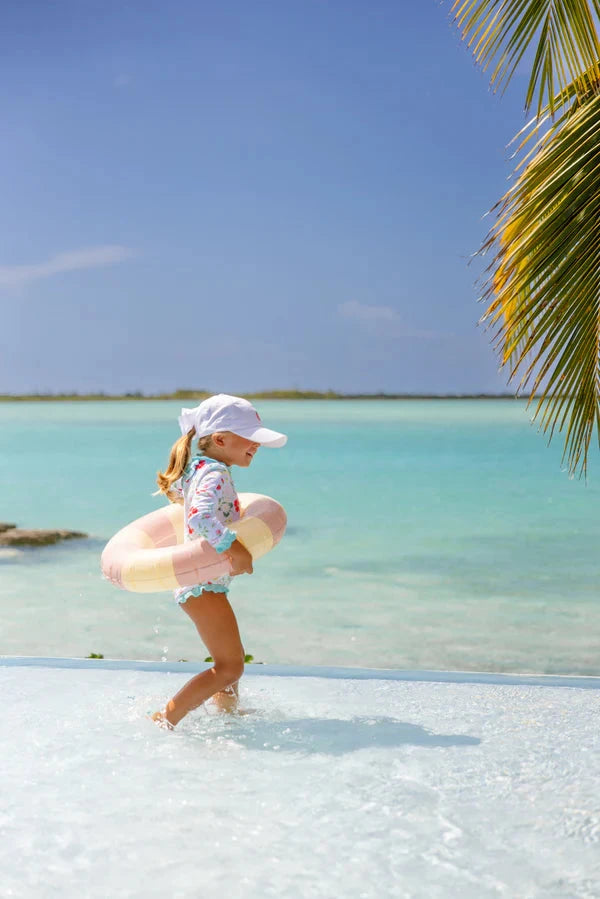 Sarasota Surf Suit - Berry Sweet Girl Bathing Suit Beaufort Bonnet 