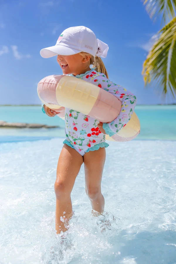 Sarasota Surf Suit - Berry Sweet Girl Bathing Suit Beaufort Bonnet 