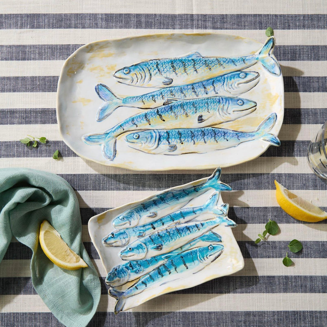 Sardine Tidbit Dish Serving Piece Two's Company 