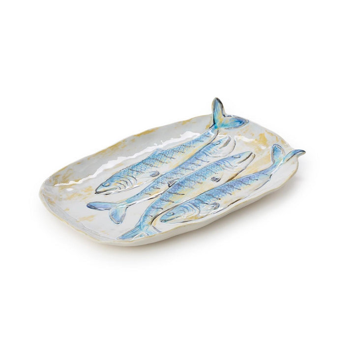Sardine Tidbit Dish Serving Piece Two's Company Medium 