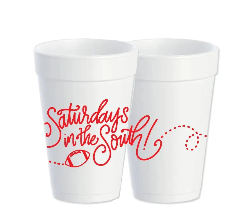 Saturdays in the South Styrofoam Cups Styrofoam Cups Natalie Chang 