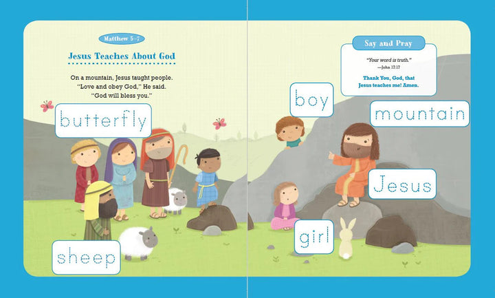 Say and Pray Bible: First Words, Stories, and Prayers Book Harper Collins 