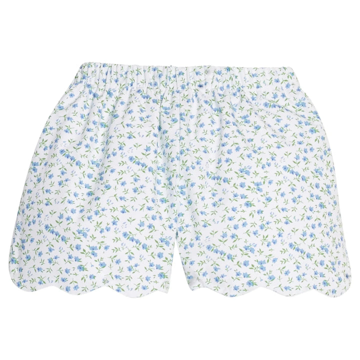 Scallop Short - Mayfair Floral Girl Shorts Little English 