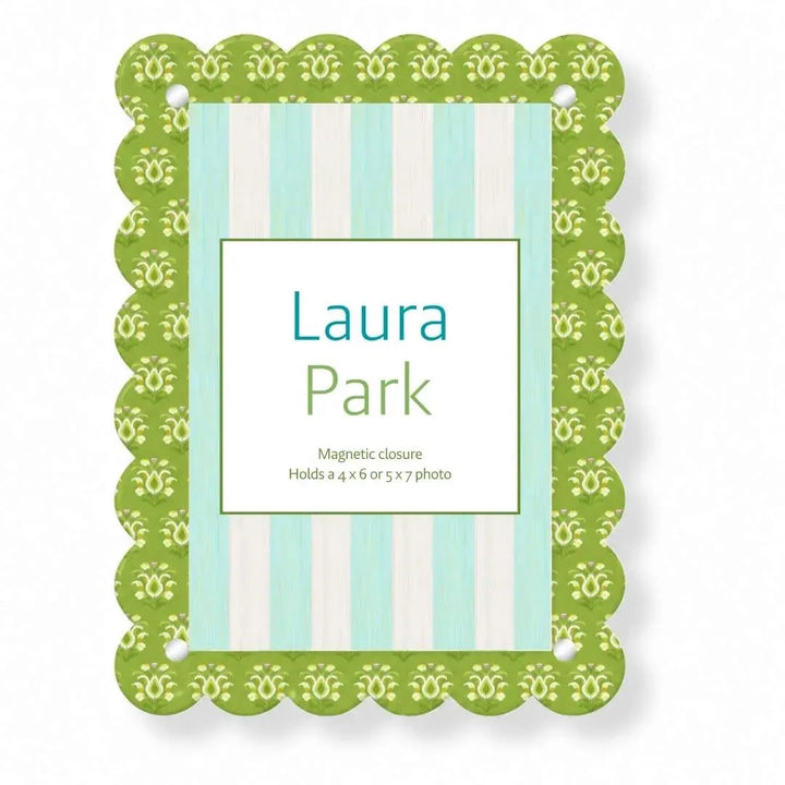 Scalloped Acrylic Picture Frame - Rosemary Meadow Picture Frames Laura Park Design 