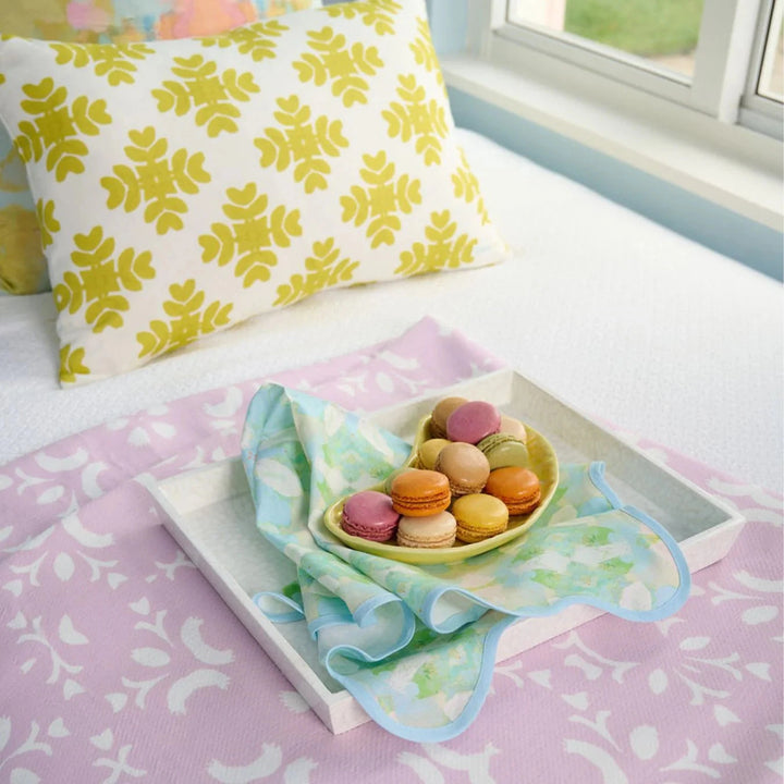 Scalloped Dinner Napkins - Set of 4 - Elephant Falls Dinner Napkins Laura Park Design 