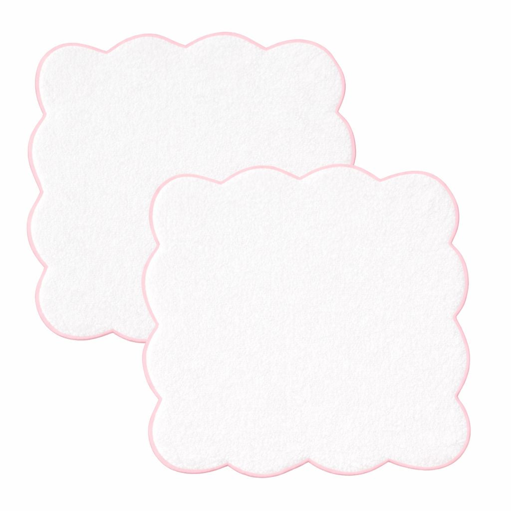 Scalloped Washcloth - Set of 2 Washcloth Terry Tots 