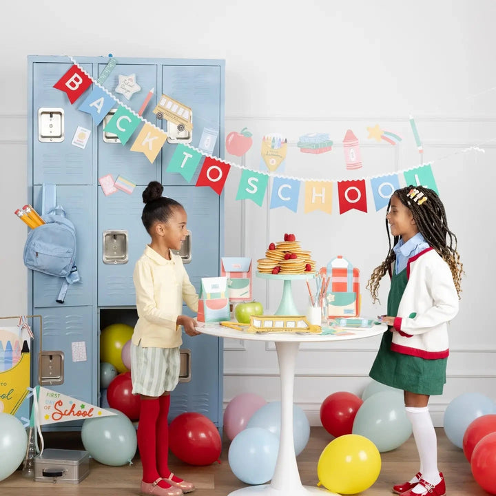 School Icons Banner Party Decorations My Mind's Eye 