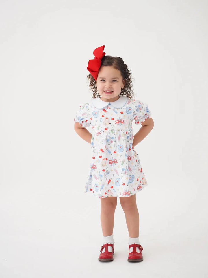 School Supplies Collins Classic Dress Girl Dress Cypress Row 