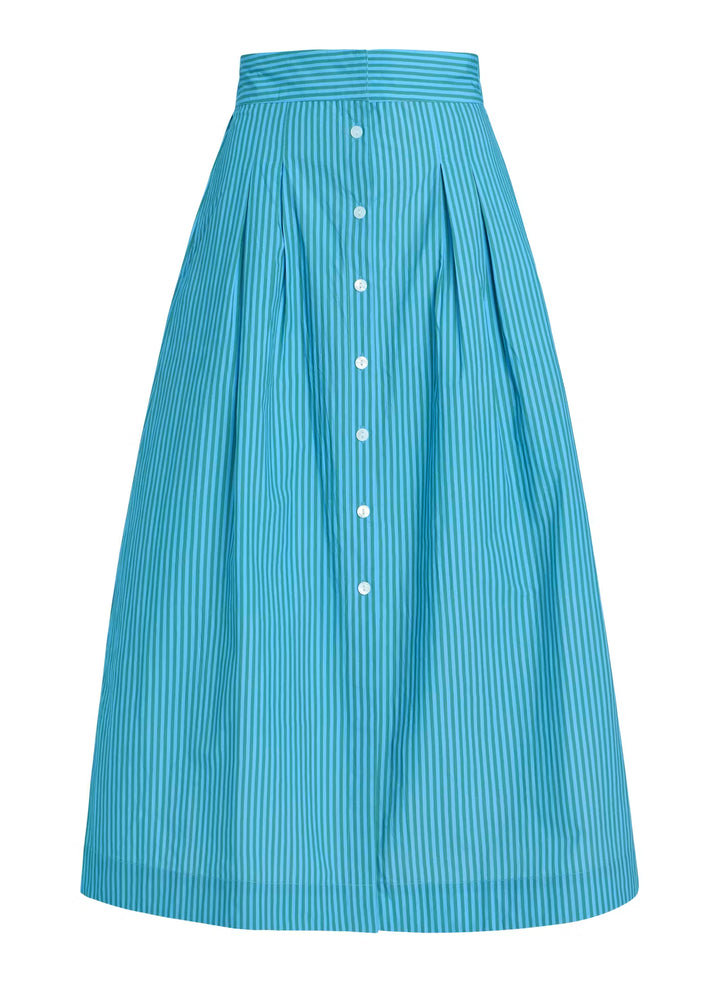 Scout Skirt - Cedar Pinestripe Womens Skirts Livro 