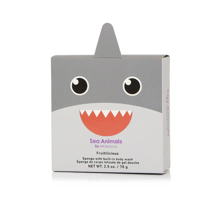 Sea Animal Bath Sponge - Sammy Shark Bath Soap Spongelle 