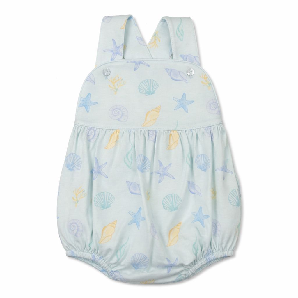 Sea Friends Pima Sunsuit Boy Bubble Baby Loren 