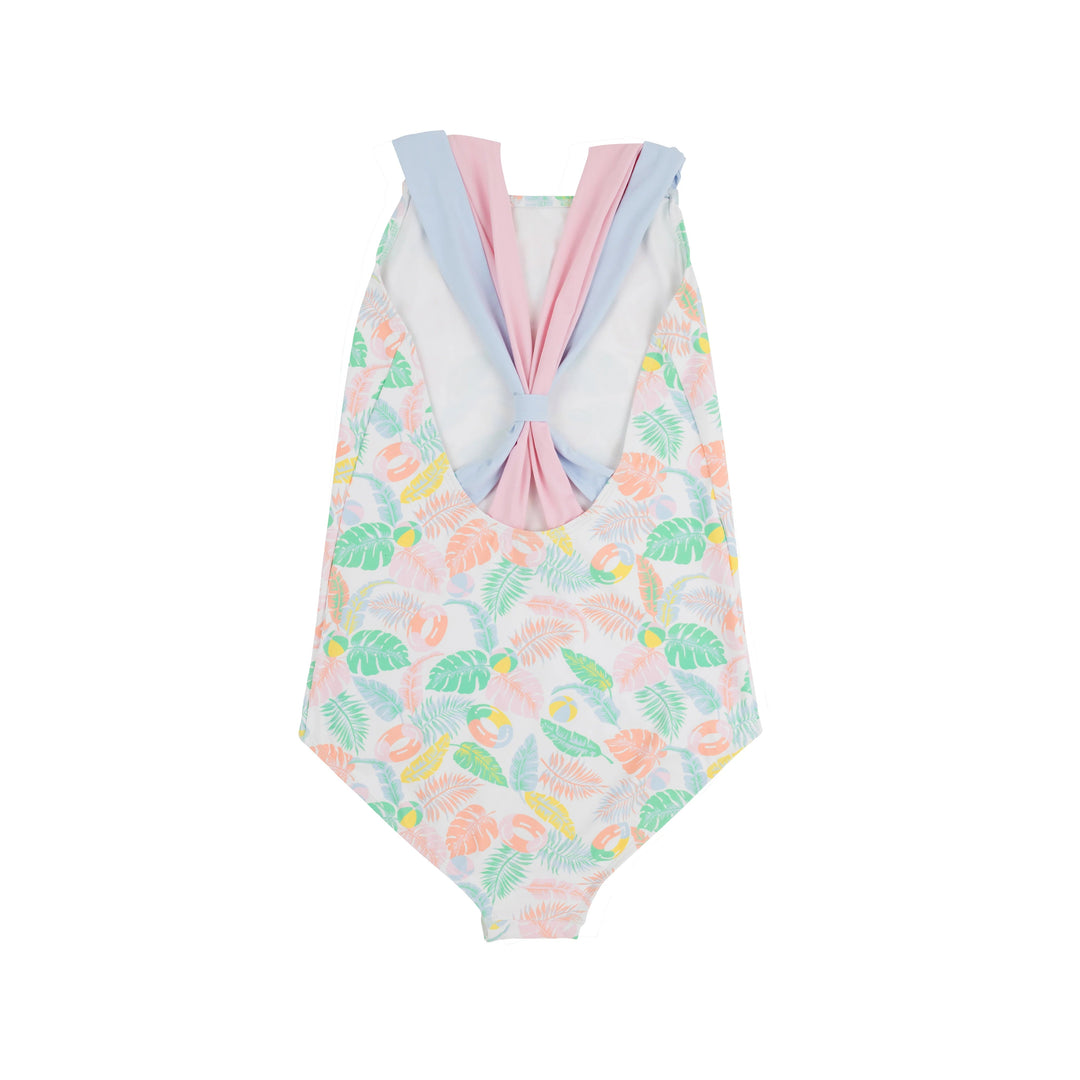 Seabrook Bathing Suit - Happy in Harbour Island Girl Bathing Suit Beaufort Bonnet 