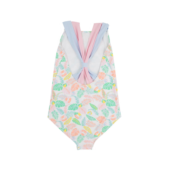 Seabrook Bathing Suit - Happy in Harbour Island Girl Bathing Suit Beaufort Bonnet 
