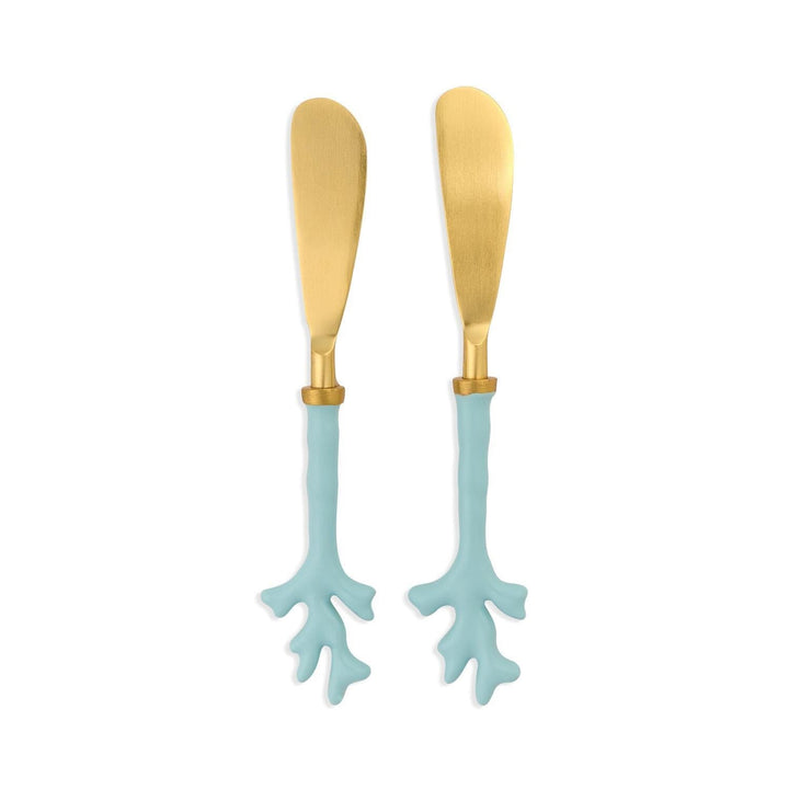 Seafoam Coral Spreaders Spreaders Two's Company 