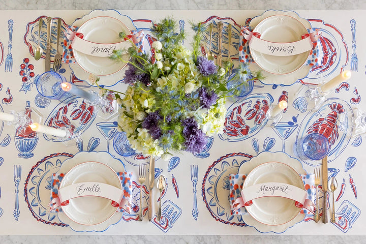 Seaside Party Table Runner Table Runner Hester and Cook 