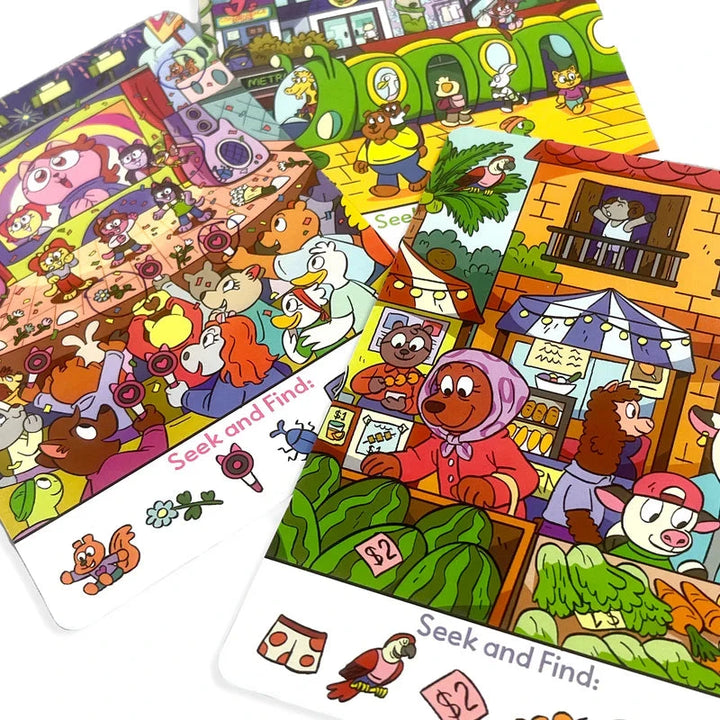 Seek and Find Activity Cards Activity Toy Ooly 