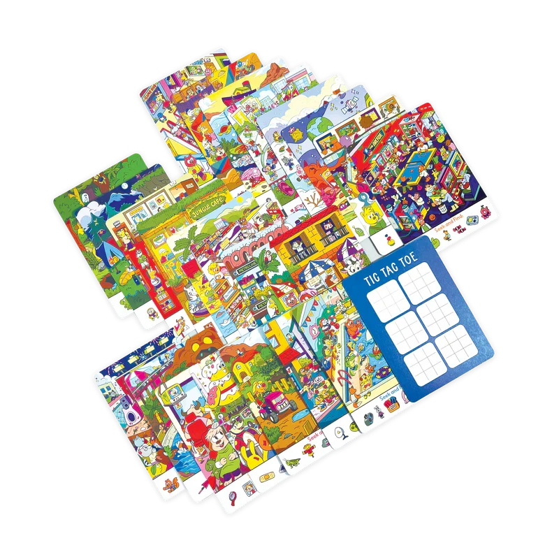 Seek and Find Activity Cards Activity Toy Ooly 