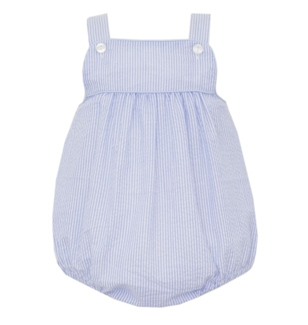 Seersucker Light Blue Sun Bubble Boy Bubble Petit Bebe 
