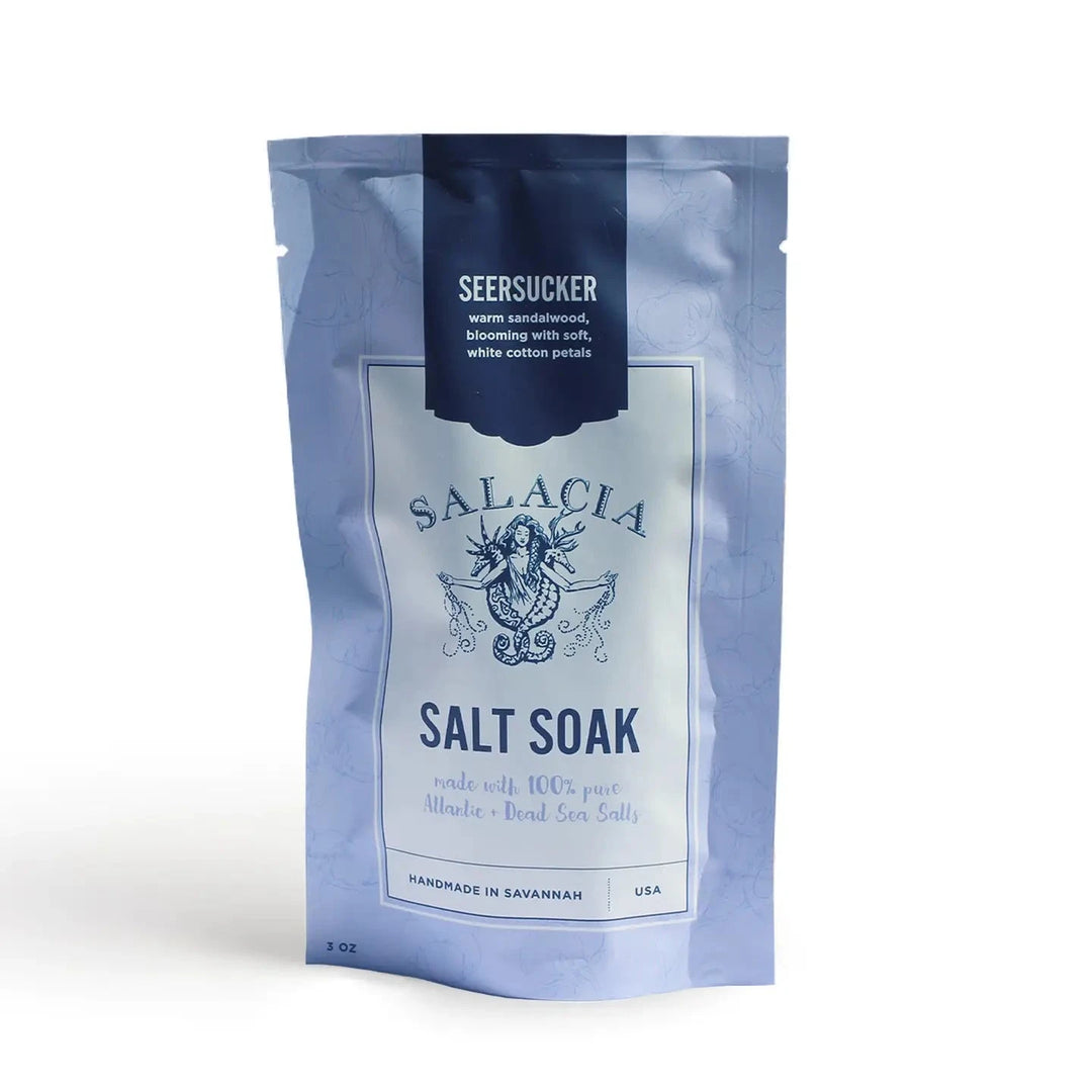 Seersucker Salt Soak Bath Salt Salacia Salts 