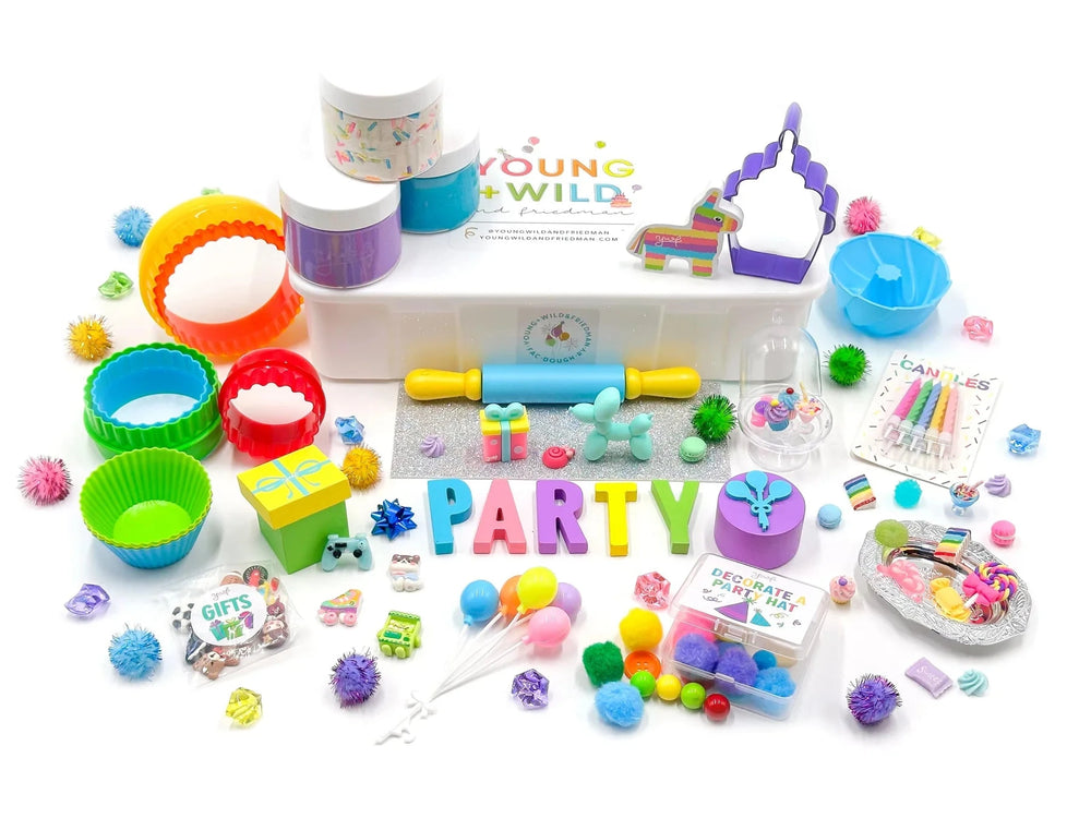 Sensory Dough Bag - Birthday Toy Craft Kits Young Wild and Freidman 