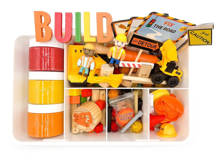 Sensory Dough Bag - Construction Toy Craft Kits Young Wild and Freidman 