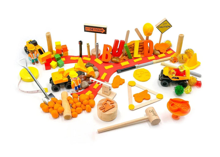 Sensory Dough Bag - Construction Toy Craft Kits Young Wild and Freidman 