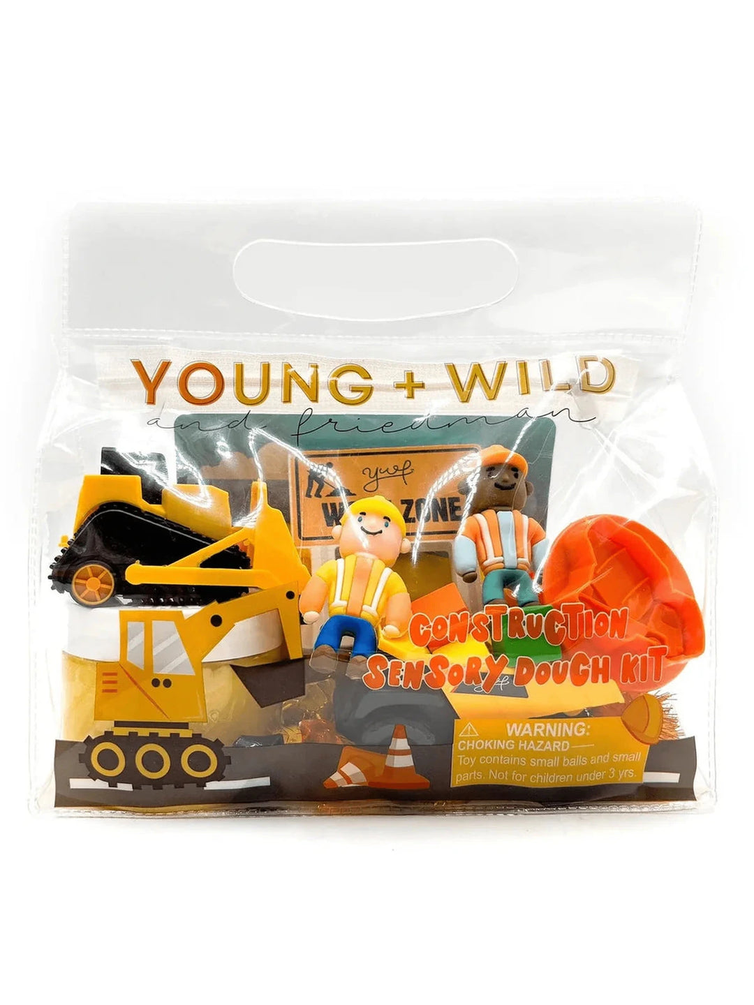 Sensory Dough Bag - Construction Toy Craft Kits Young Wild and Freidman 