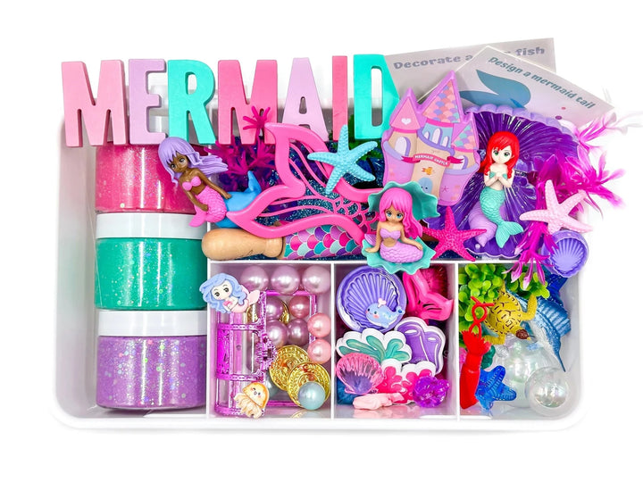 Sensory Dough Bag - Mermaid Toy Craft Kits Young Wild and Freidman 