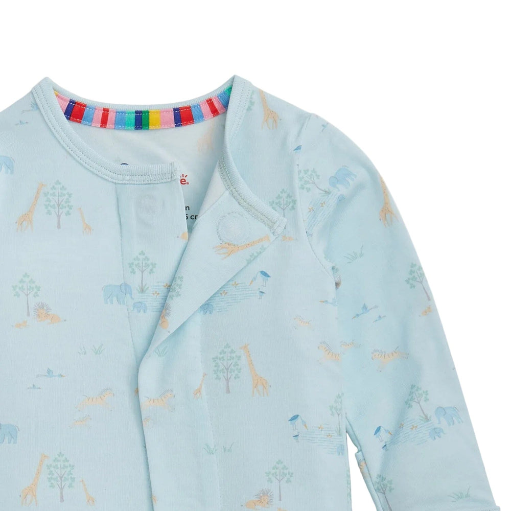 Serene Safari Blue Modal Footie Boy Footie Magnetic Me 