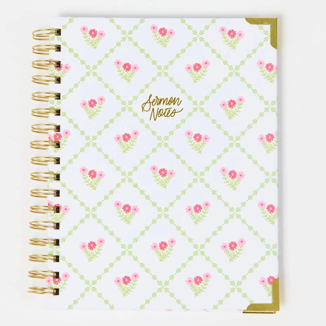 Sermon Notes - Cottage Trellis Journal Mary Square 