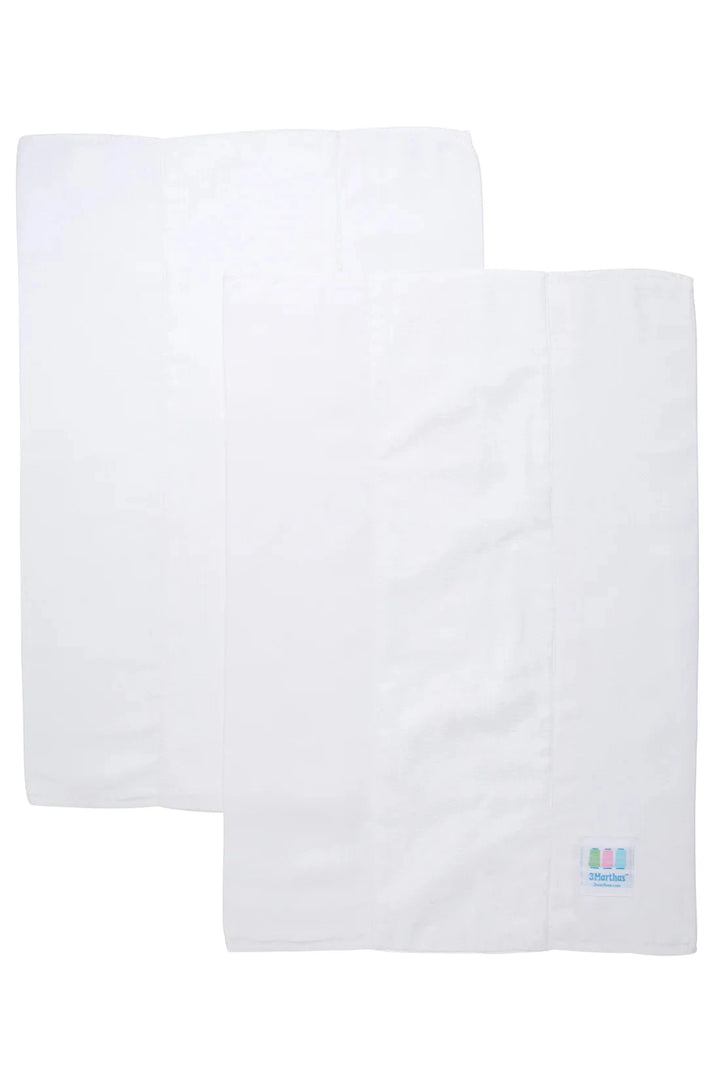 Set of 2 Burps Burp Cloths 3 Marthas 