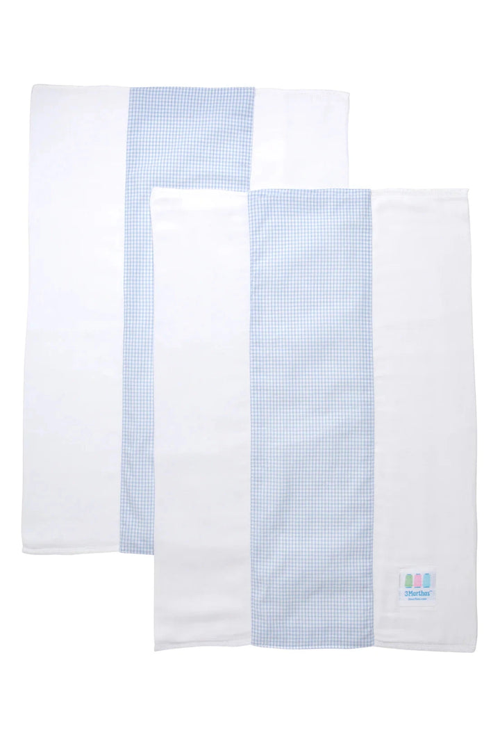 Set of 2 Burps Burp Cloths 3 Marthas 