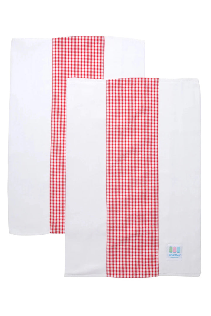Set of 2 Burps Burp Cloths 3 Marthas 